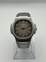 Nautilus 7118/1200A-011 Ladies' Steel Gray Dial Diamond Bezel (2023) - Image 4